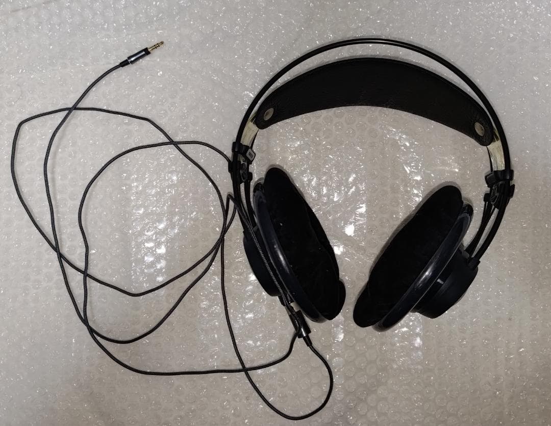 【ジャンク扱い】AKG K702（純正アップグレードケーブル付属）