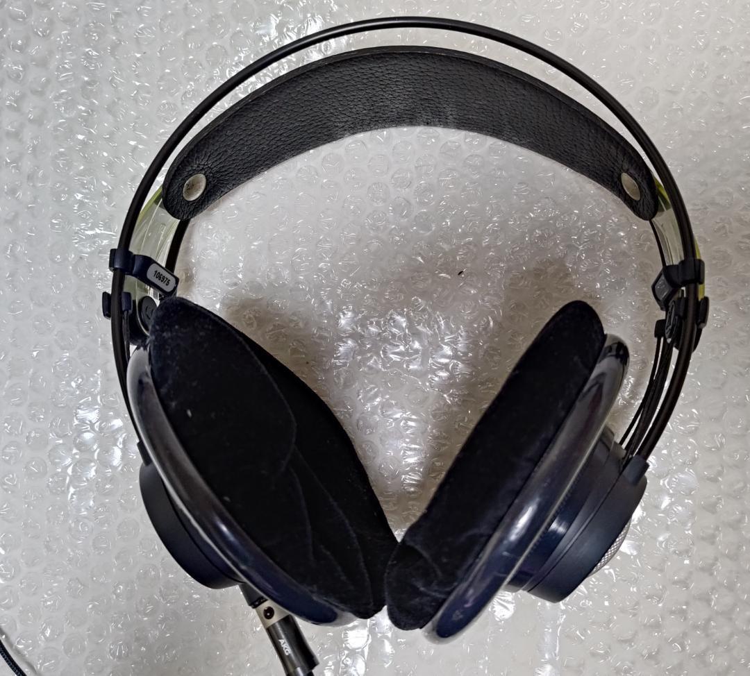 【ジャンク扱い】AKG K702（純正アップグレードケーブル付属）