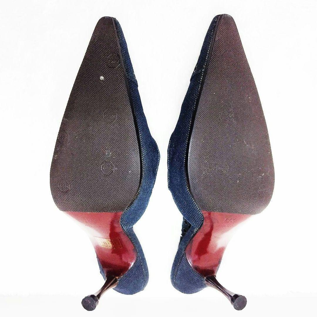 シャネル CHANEL サンダル ミュール デニム