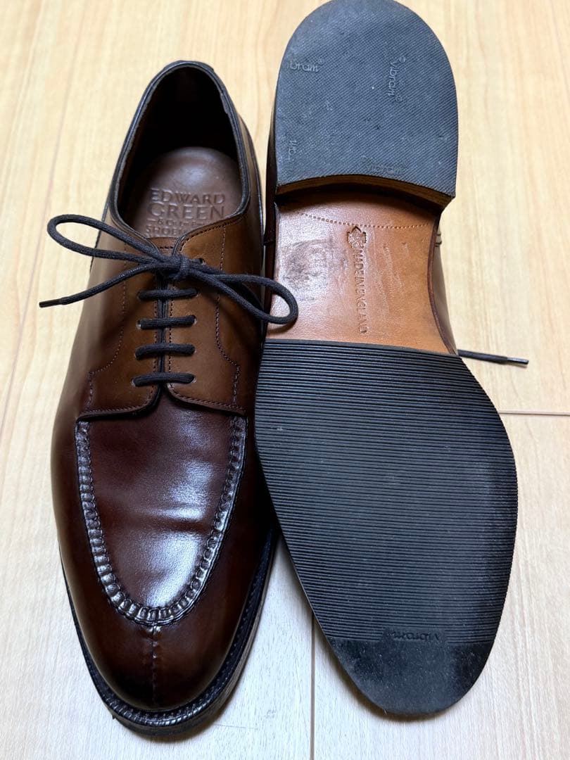 美品❗️人気色‼️エドワードグリーン ドーバー UK7 ダークオーク