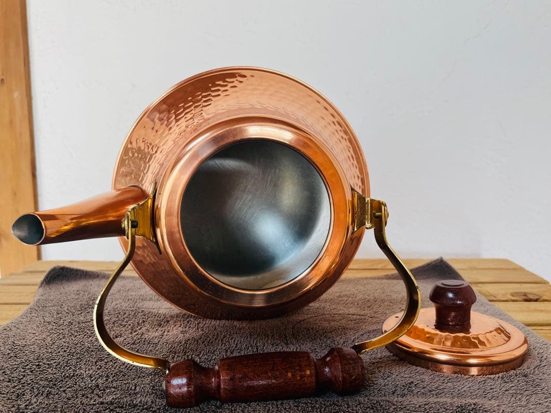 A*n様 期間限定！　純銅やかん２.５ℓ 大容量タイプ！ 竹越製作所 純銅クラッ