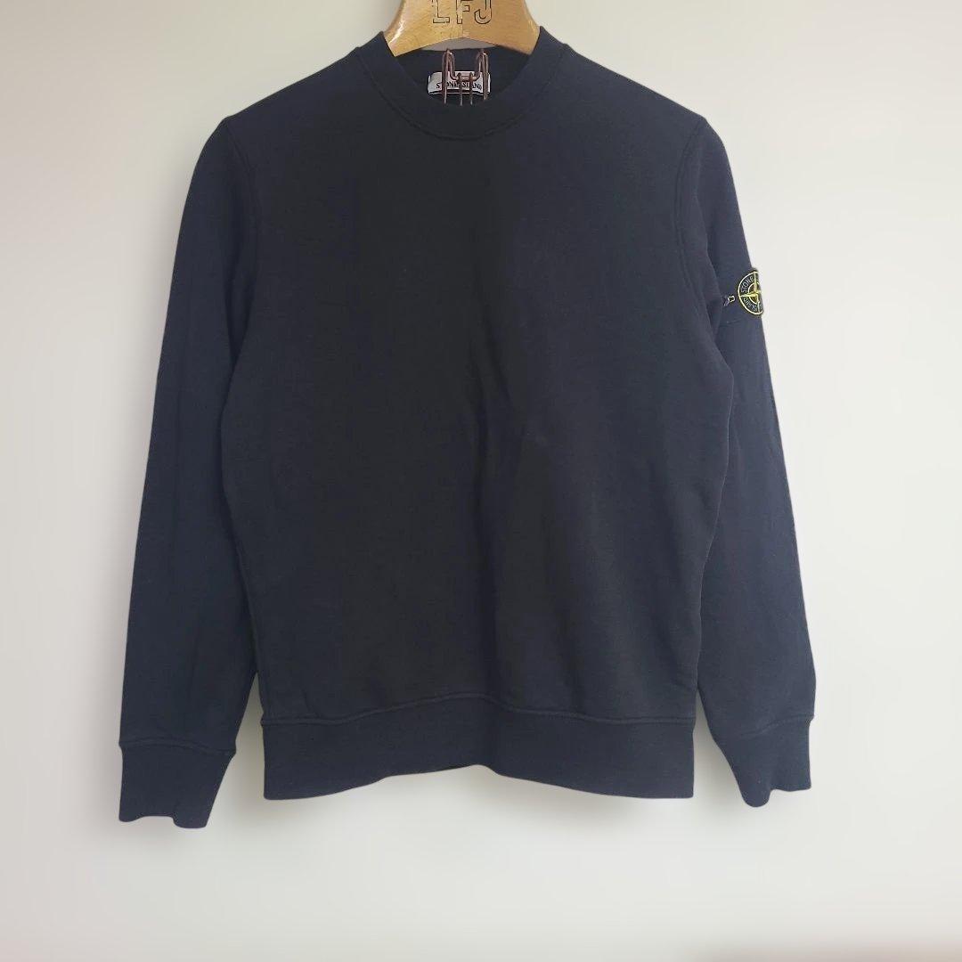 ストーンアイランド stone ブラック トレーナー 黒 L