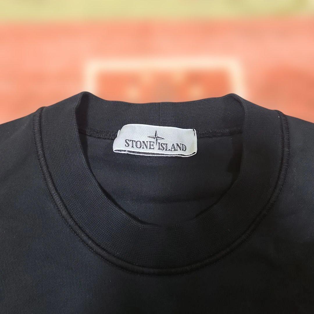 ストーンアイランド stone ブラック トレーナー 黒 L