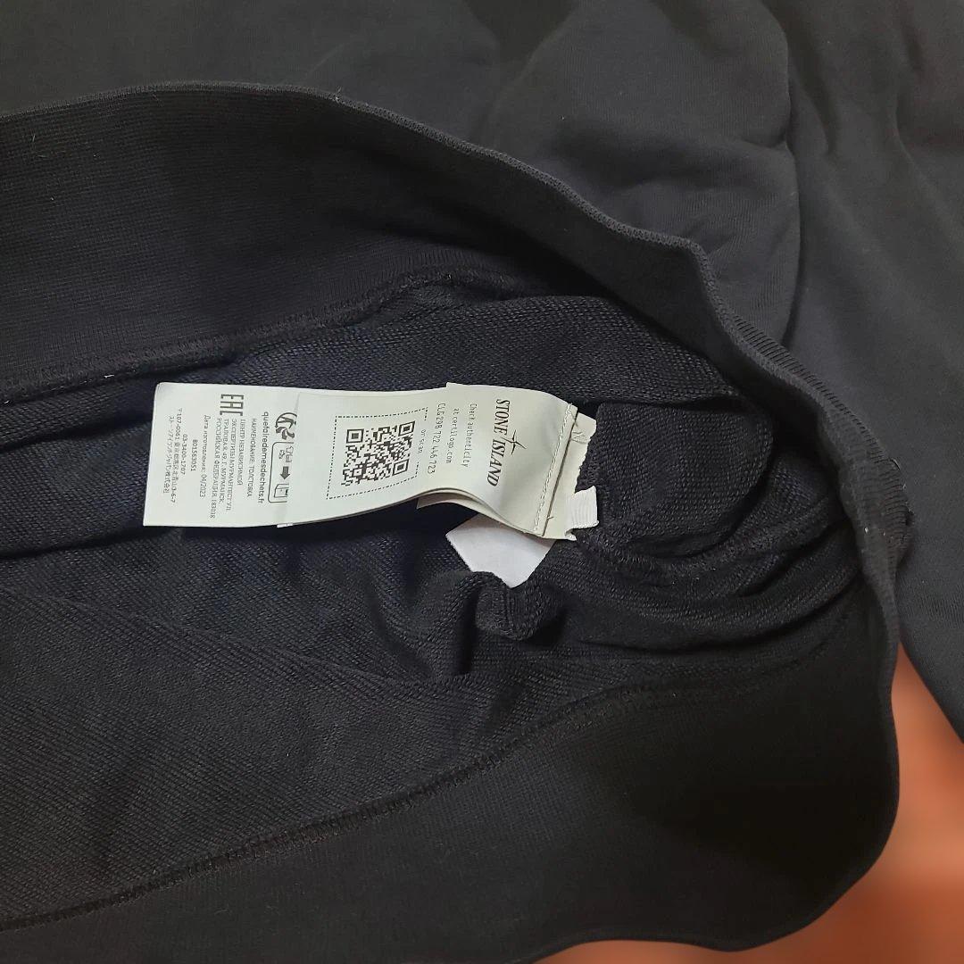 ストーンアイランド stone ブラック トレーナー 黒 L