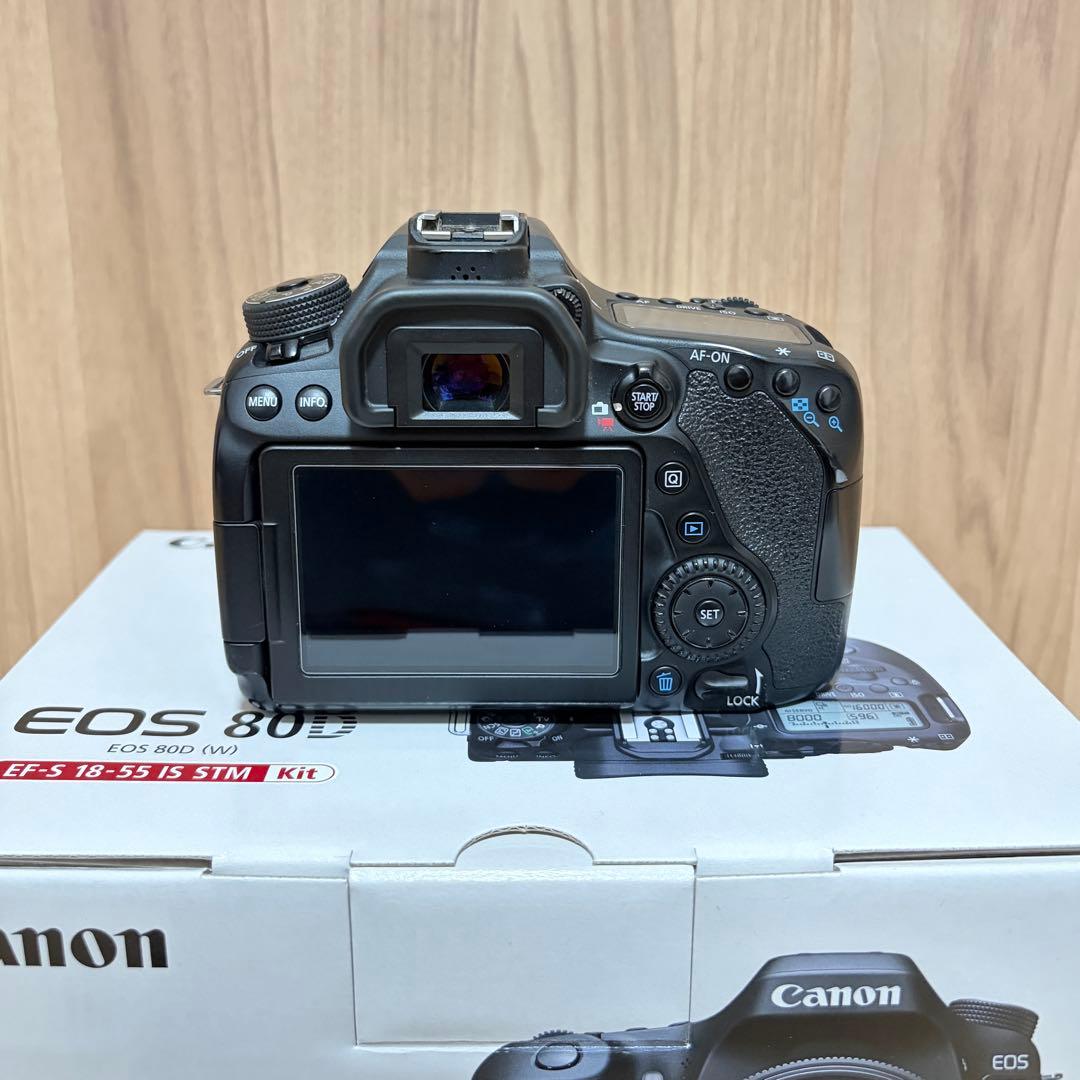 【美品】Canon EOS 80D デジタル一眼レフ ボディ キヤノン