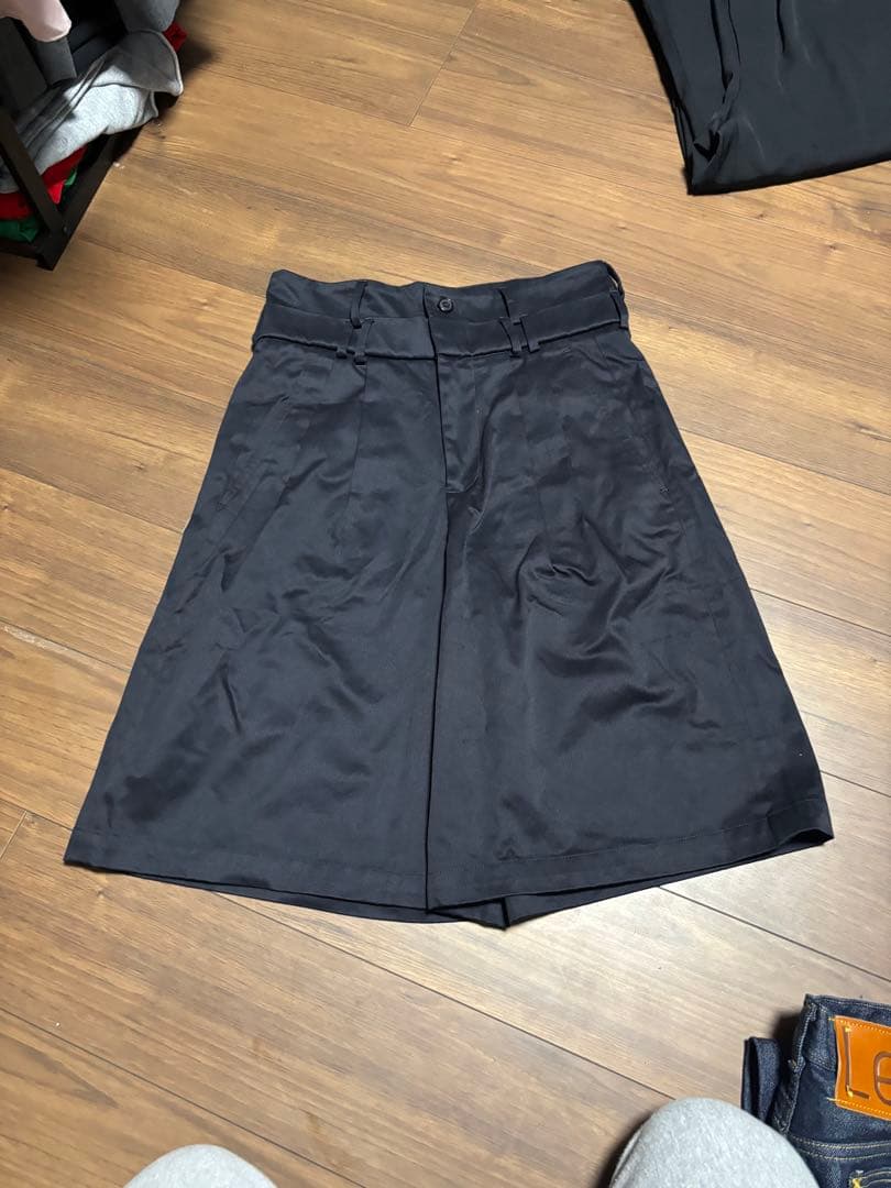 パンツ 25ss NAMACHEKO Double Waistband Shorts