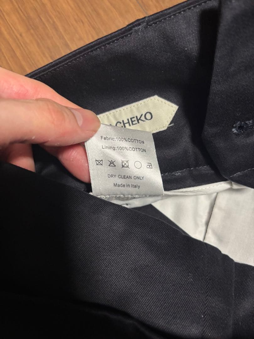 パンツ 25ss NAMACHEKO Double Waistband Shorts