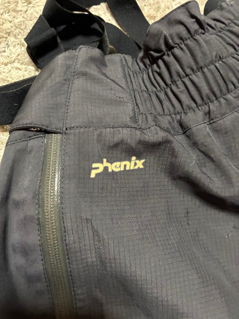 phenix スノービブ パンツMサイズ 黒