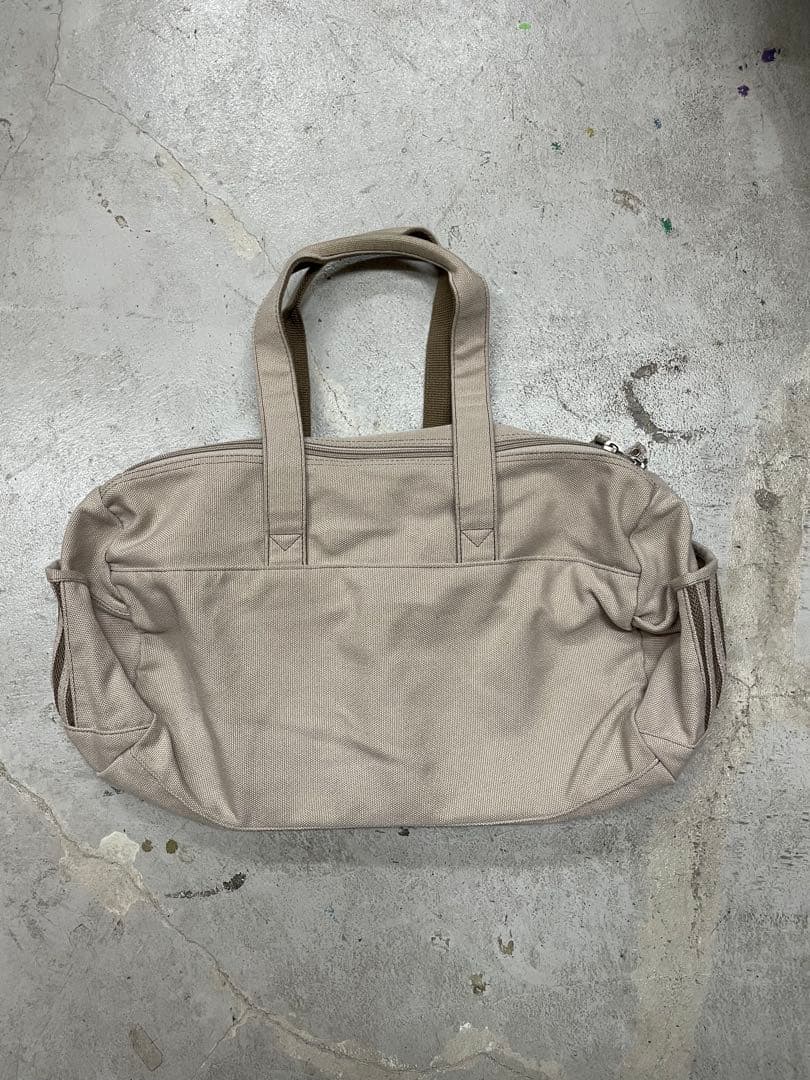 00s adidas アディダス　ハンドバック　ボストンバック　y2k ベージュ