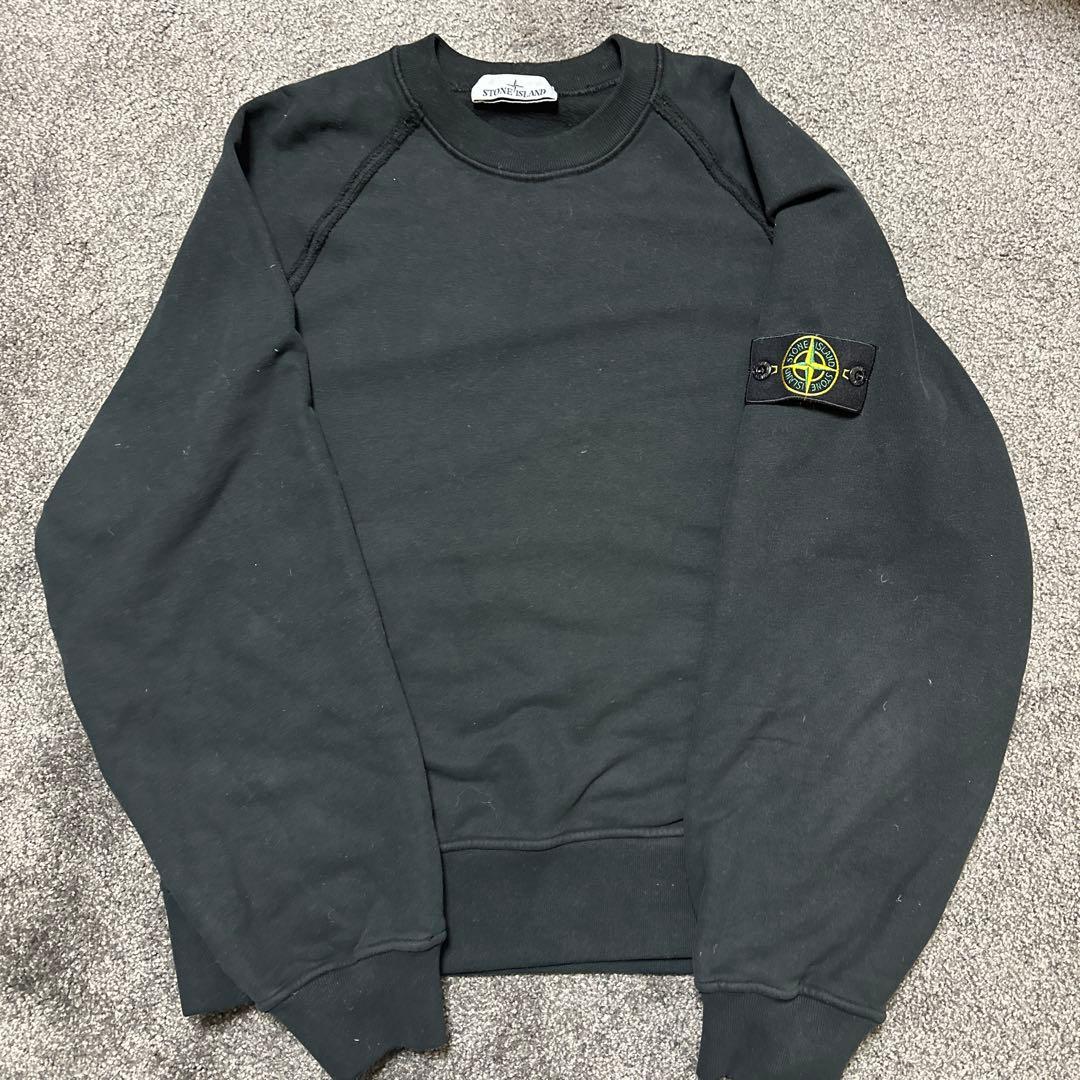 STONE  ブラック トレーナータグ付き