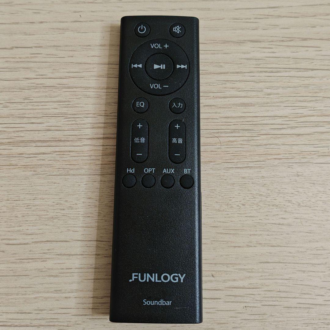 正常品 Funlogy Soundbar (サウンドバー) ブラック