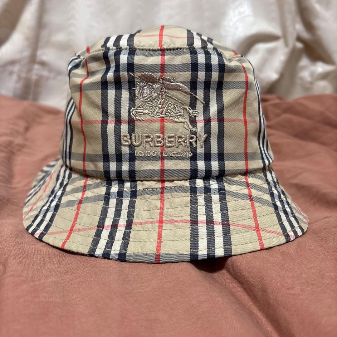 Supreme Burberry バケットハット M/L