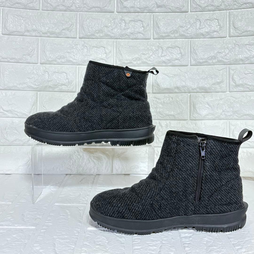 BOGS ボグス キルティングブーツ スノー 79087S グレー24cm