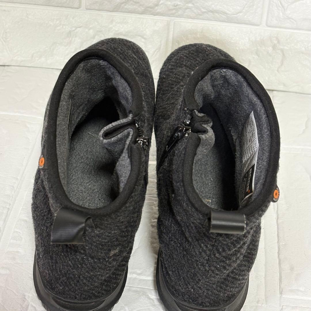 BOGS ボグス キルティングブーツ スノー 79087S グレー24cm