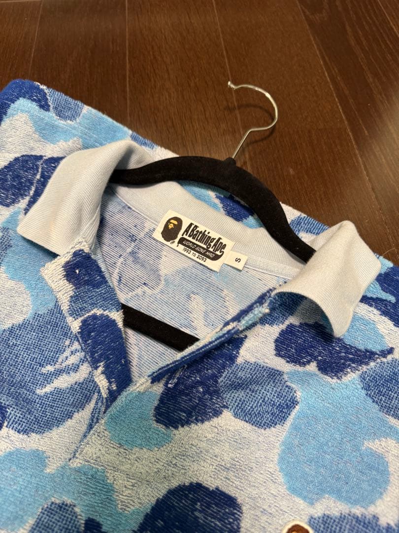 A Bathing Ape カモフラージュ ポロシャツ Sサイズ