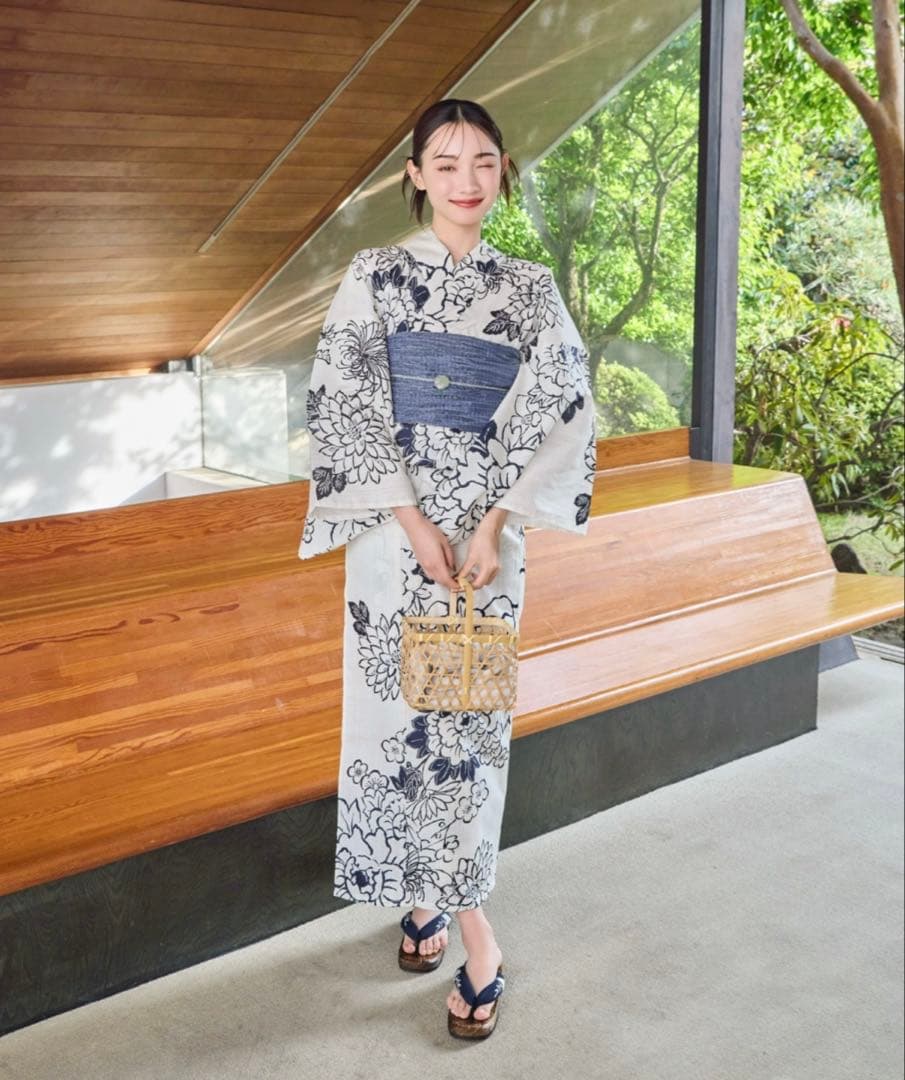 hinari × utatane浴衣セット 牡丹