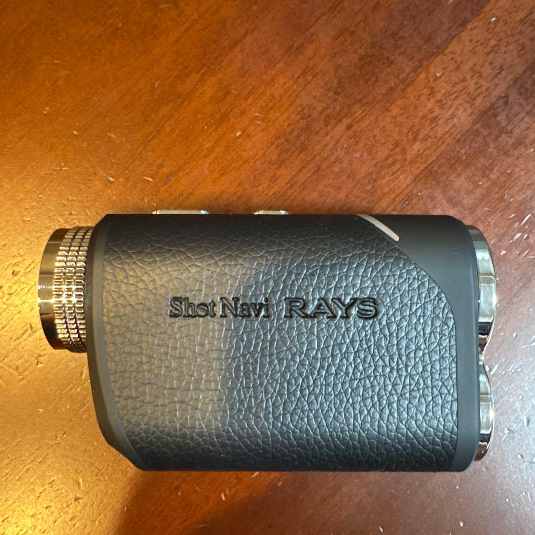 【美品】ShotNavi RAYS ゴルフ用距離計 超軽量 充電式 防水