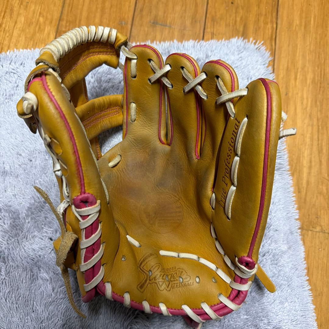 Slugger Passion 軟式グローブ ベージュ/ピンク