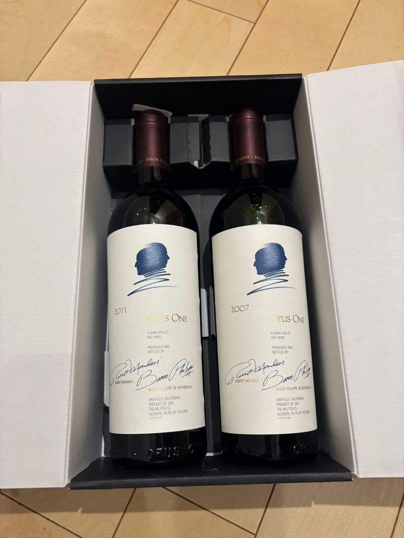 Opus One 赤ワイン 2011年と2007年セット