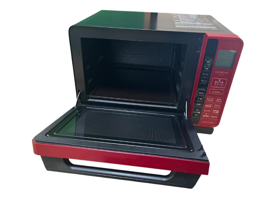 日立 オーブンレンジ MRO-S7Y(R) 2021年製 動作確認済 美品