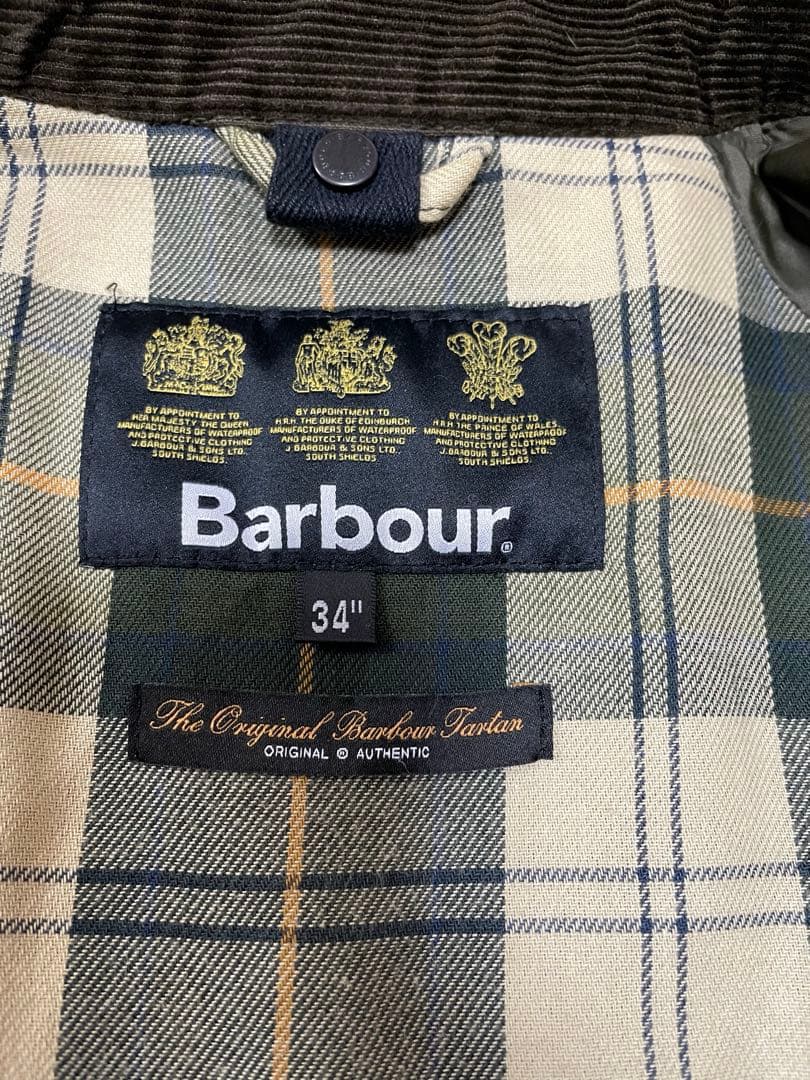 Barbour バブア　ヒデイル　ノンワックス