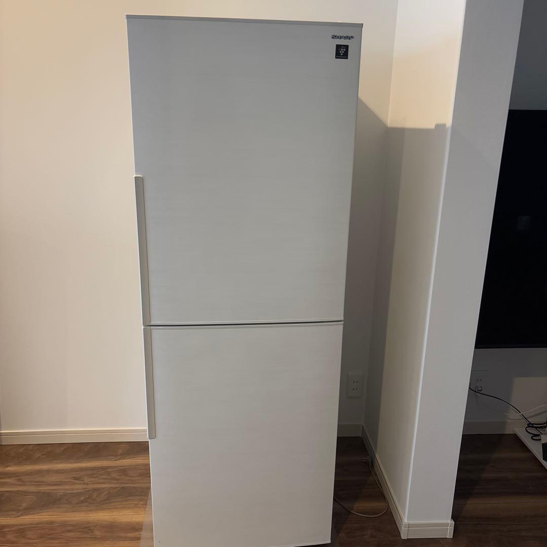 シャープ冷蔵庫　一人暮らし　SJ-PD28F-W