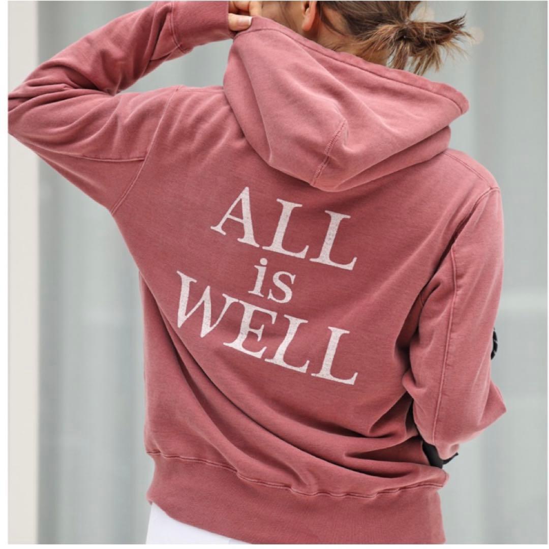 【美品】 ドゥーズィエムクラス 24年モデル ロゴフーディープルオーバー