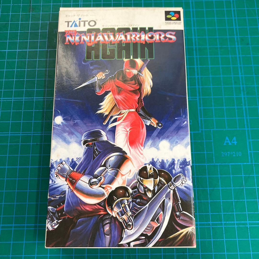 【空箱のみ】 ザ・ニンジャウォーリアーズ アゲイン スーファミ