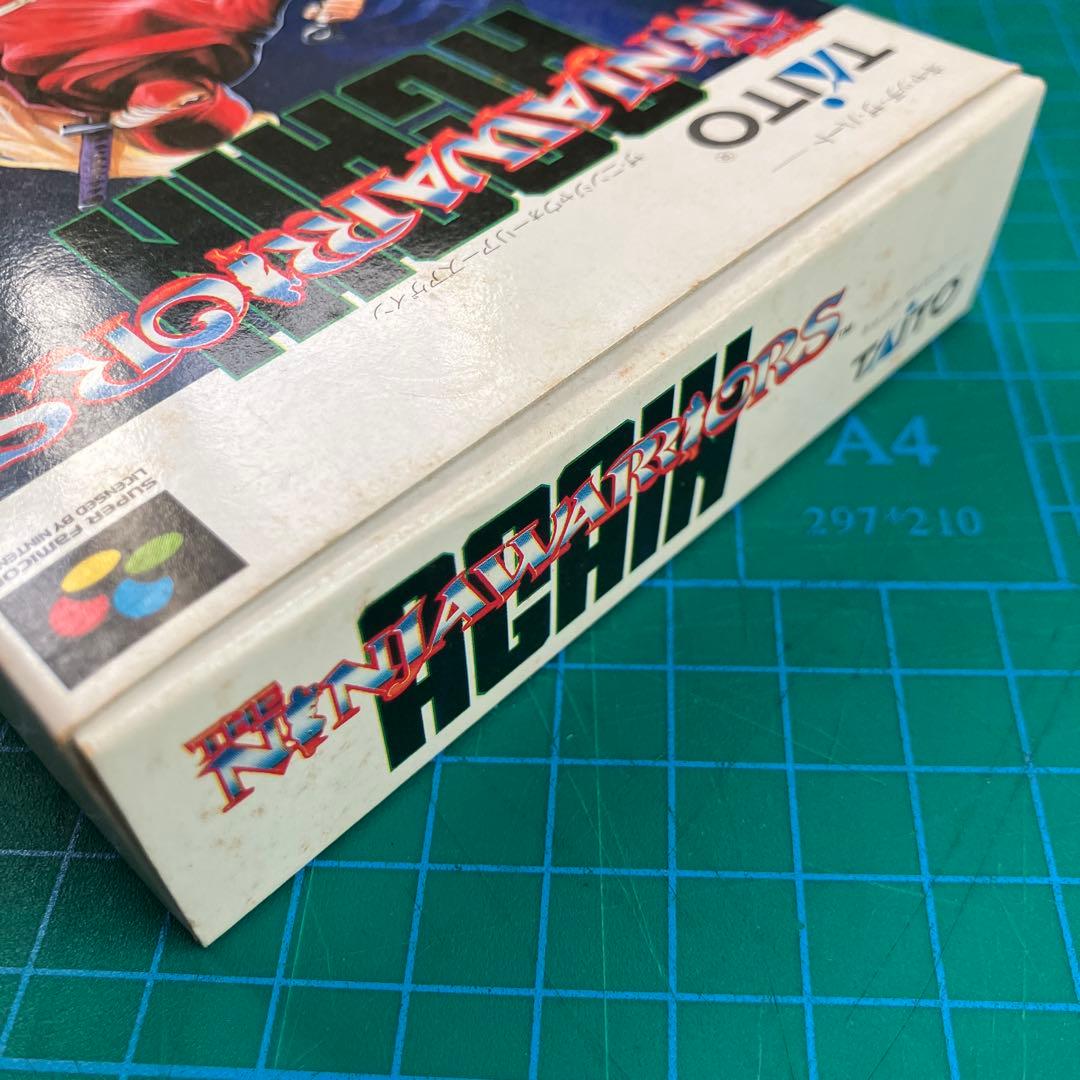 【空箱のみ】 ザ・ニンジャウォーリアーズ アゲイン スーファミ