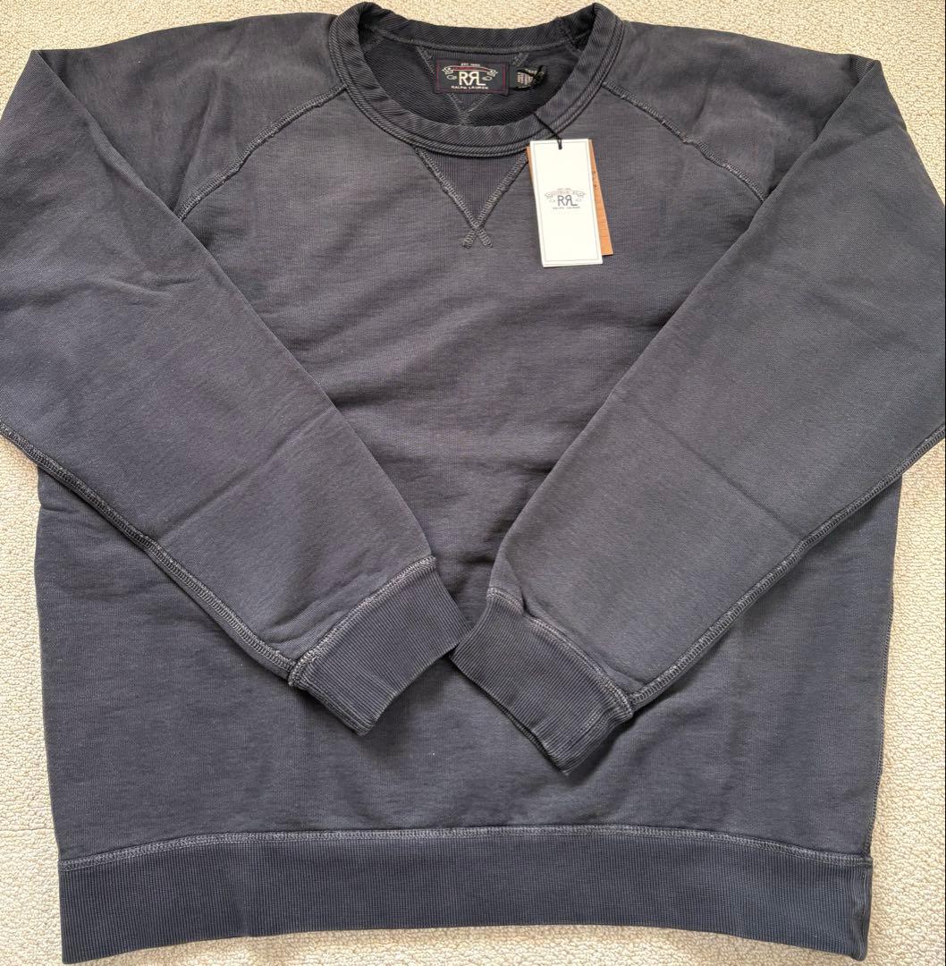 トップス RRL FRENCH TERRY CREWNECK XL