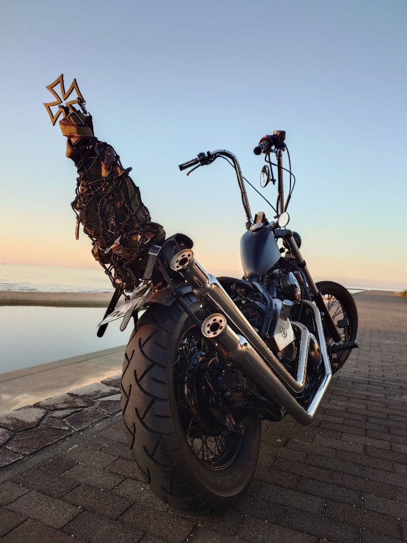 ★バルカン400T&F製!トランペットマフラー！