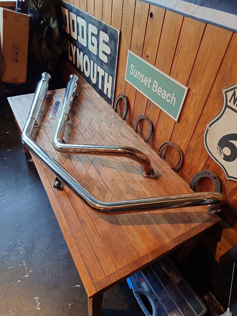 ★バルカン400T&F製!トランペットマフラー！