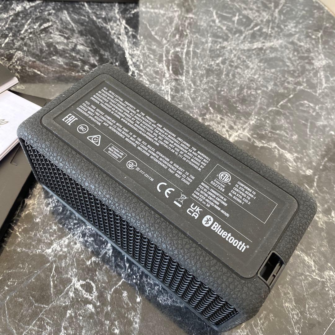 マーシャル Marshall emberton3 スピーカー bluetooth