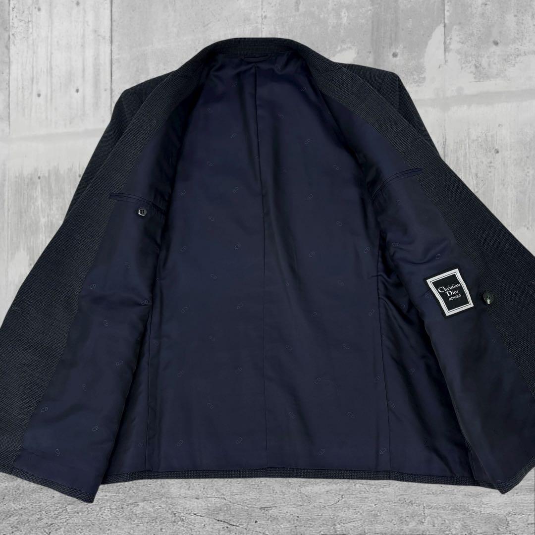 極美品】Dior　クリスチャンディオール　ダブル　スーツ　セットアップ　L