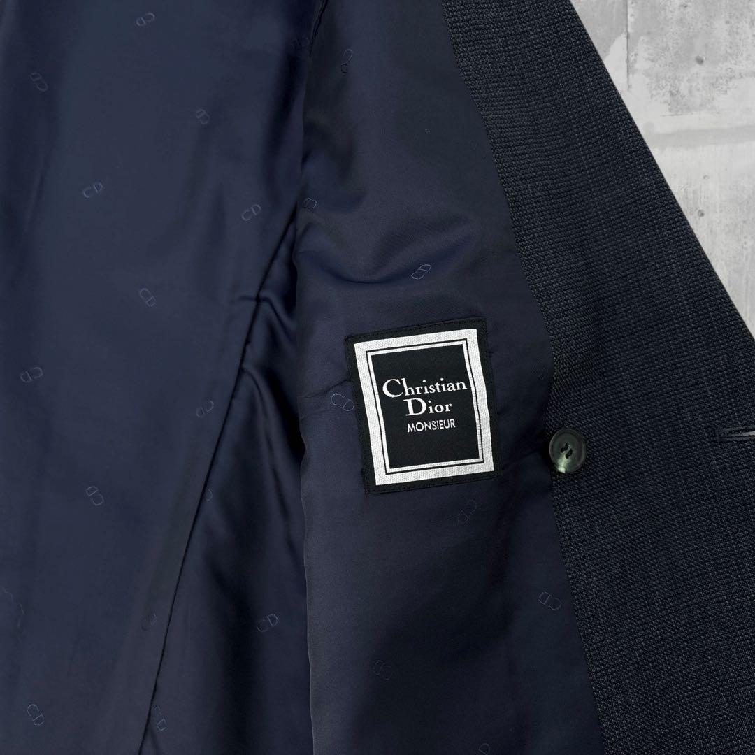 極美品】Dior　クリスチャンディオール　ダブル　スーツ　セットアップ　L