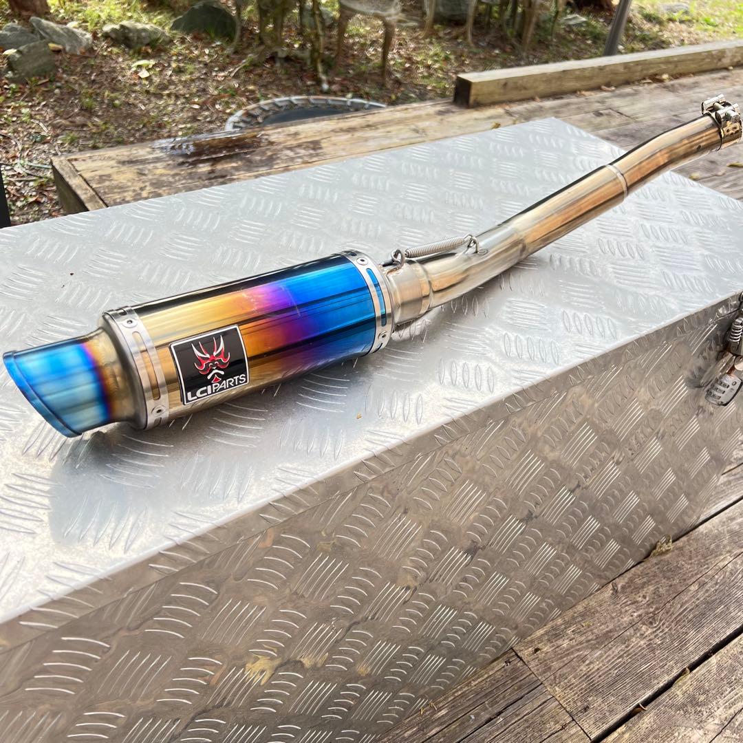 ロ*ル様 15日まで限定価格！LCIパーツ　CRF250 LCIマフラー　チタン