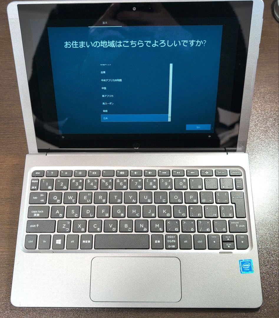 HP x2 210 G1 2in1タブレットPC
