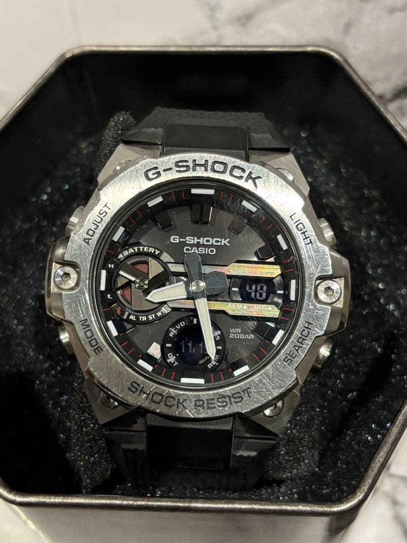 G-SHOCK GST-B400 G-STEEL ソーラーBluetooth