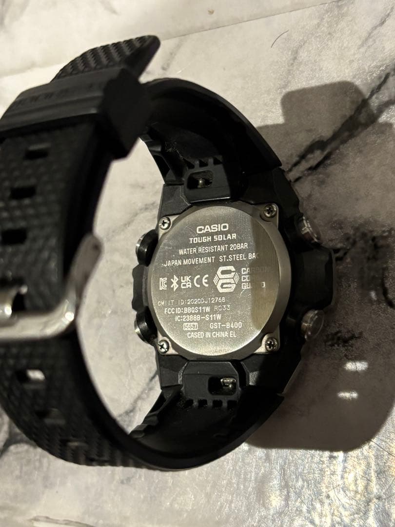 G-SHOCK GST-B400 G-STEEL ソーラーBluetooth