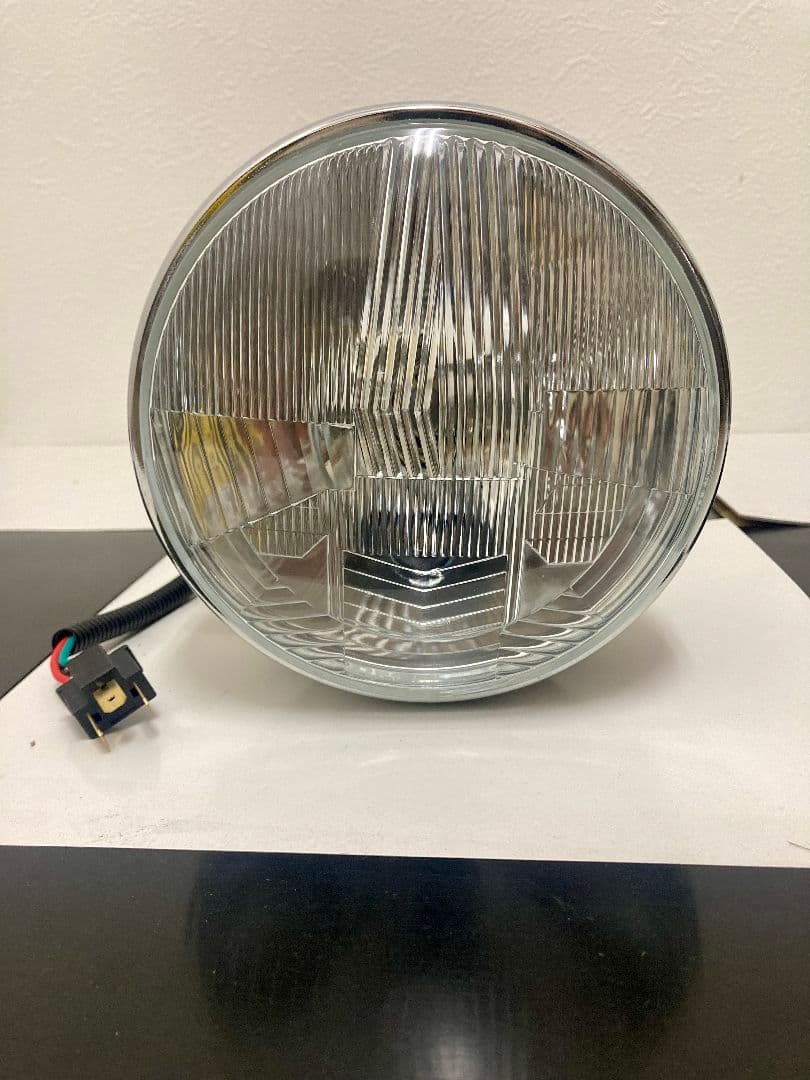 シビエCIBIEタイプ180パイヘッドライトクリアレンズ黒ケ−ス