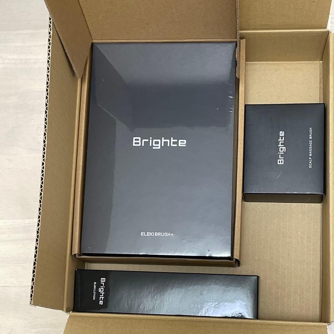 【新品未使用】佐々木希Brighte+ブライトエレキブラシ ローション スカルプ