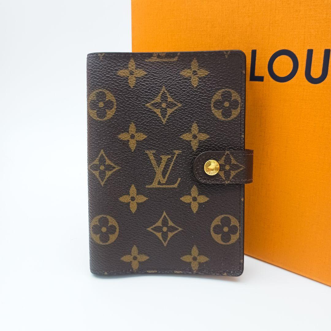 【美品S】ルイヴィトン　アジェンダPM　モノグラム　手帳カバー