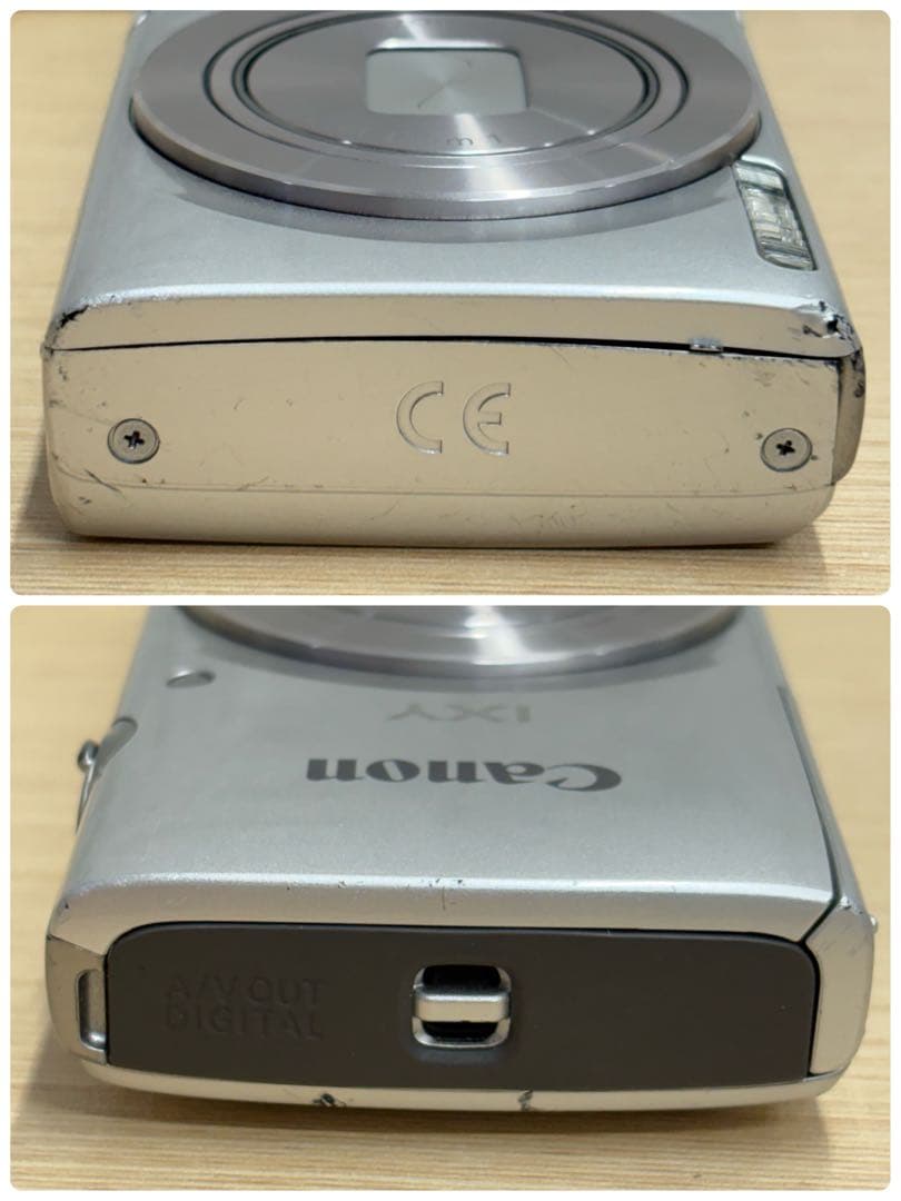 Canon キヤノン　IXY 180 PC2275 デジカメ　シルバー