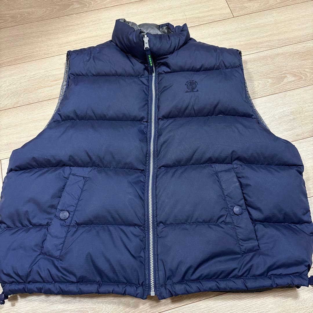 EBTEK リバーシブルグースダウンベスト