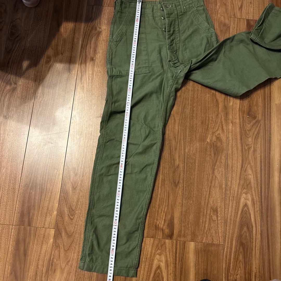US ARMY 70s 米軍 OG-107 ベイカーパンツ1977年製 実物