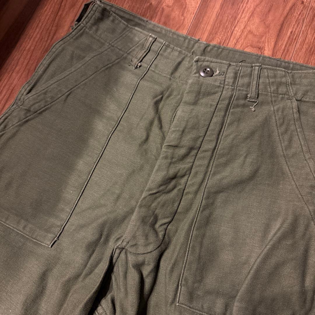 US ARMY 70s 米軍 OG-107 ベイカーパンツ1977年製 実物