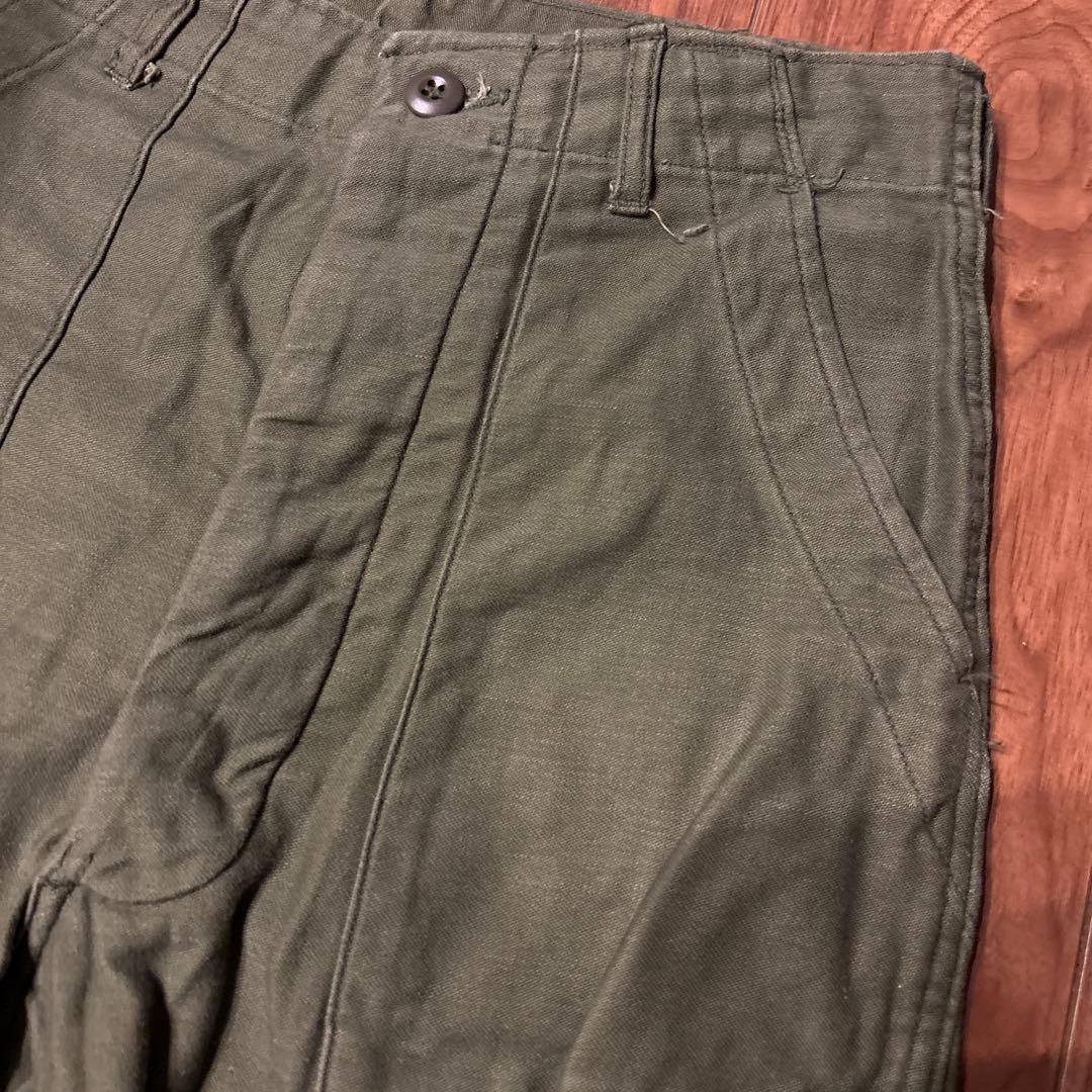 US ARMY 70s 米軍 OG-107 ベイカーパンツ1977年製 実物