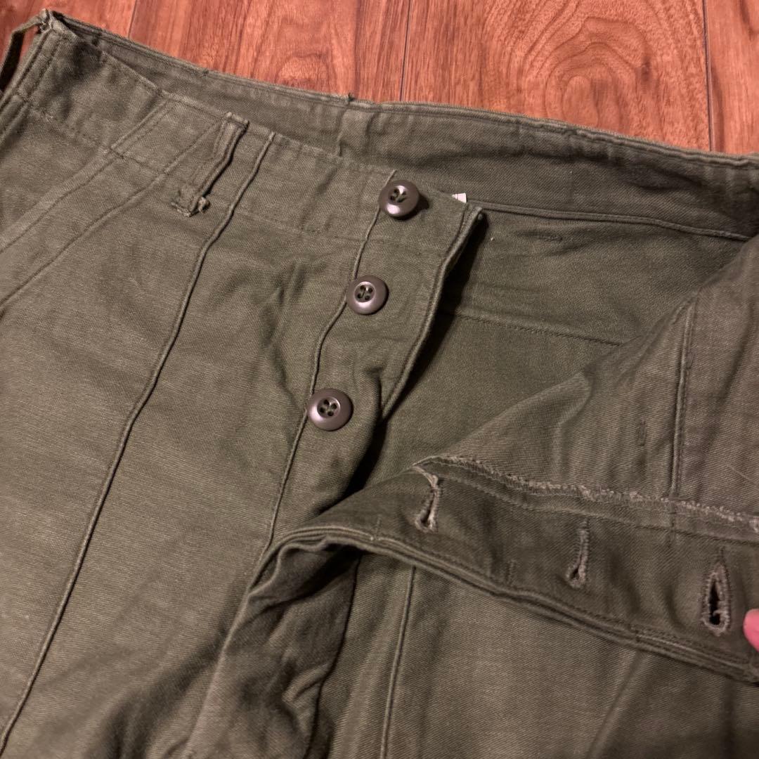 US ARMY 70s 米軍 OG-107 ベイカーパンツ1977年製 実物