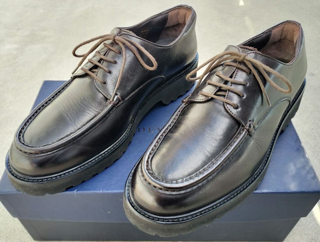 ナノユニバース Uチップ ダークブラウン 25.5cm