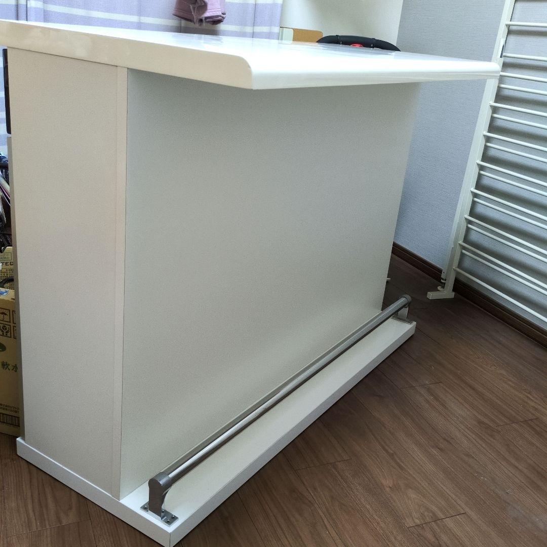 ニトリ　バーカウンター（パース2 120）　カウンターテーブル